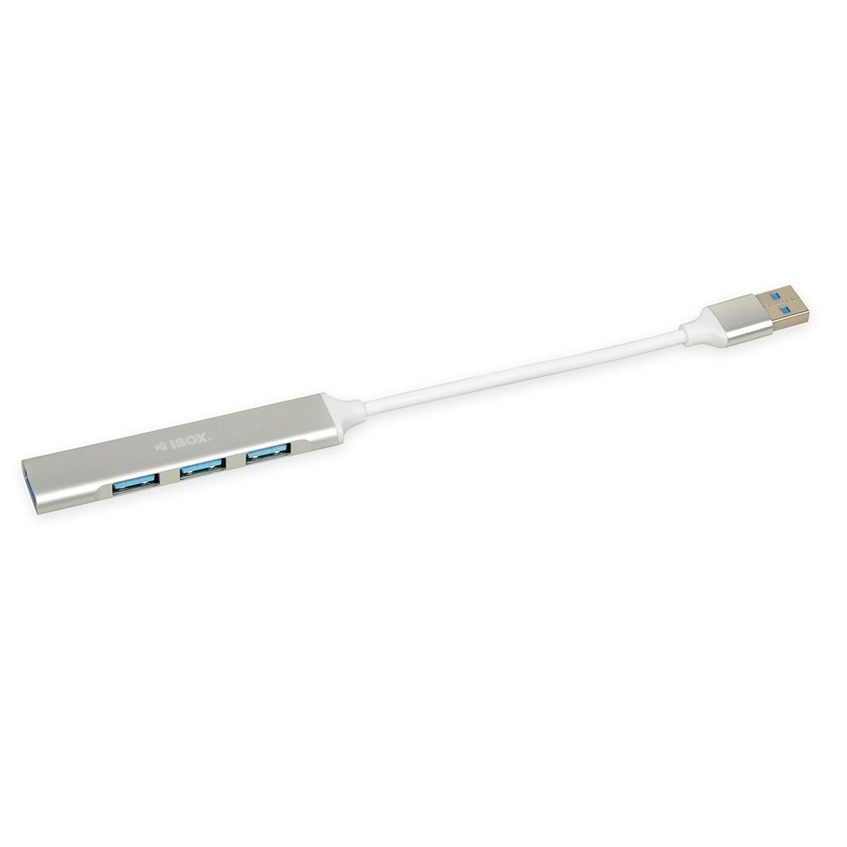 USB Centrmezgls Ibox IUH3FAS USB x 4 Balts